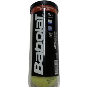 Babolat French Open All Court Tennis Balls Roland Garros 3 Ball Set In Tube